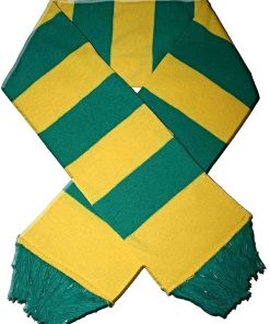 green and gold scarf