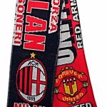 United v AC Milan Half Half Friendship Knitted…