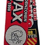 United v Ajax Half Half Friendship Knitted Scarf