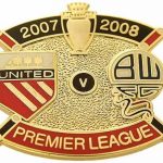 United v Bolton Premier Match Metal Badge 2007…