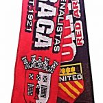 United v Braga Half Half Friendship Knitted Scarf…