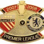 United v Chelsea Premier Match Metal Badge 2007…