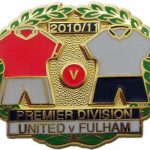 United v Fulham Premier Match Metal LL Badge…