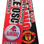 United v Lille OSC Half Half Friendship Knitted…