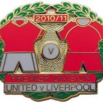 United v Liverpool Premier Match Metal LL Badge…