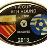United v Reading FA Cup Match Badge 2012-2013… (1)