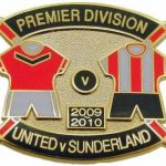 United v Sunderland Premier Match Metal Badge…