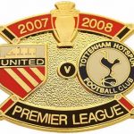 United v Tottenham Premier Match Metal Badge 2007…