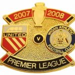 United v Wigan Premier Match Metal Badge 2007… (1)